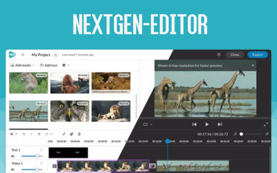 Wevideo har fået en nye Next-Gen editor