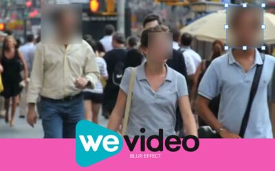 Blur effekt der følger objektet i Wevideo